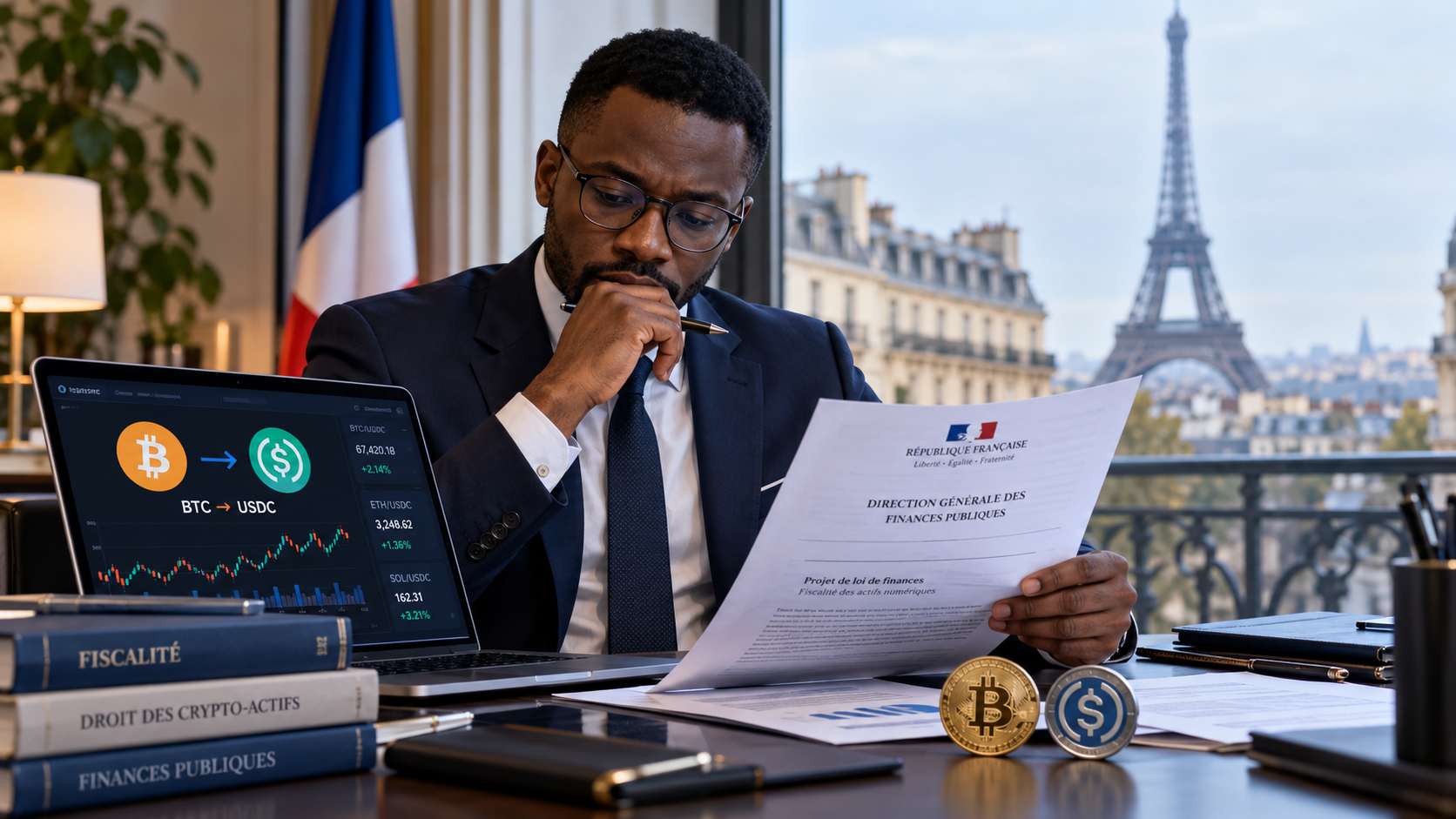 France Advances 31.4% Crypto Tax Proposal, Raising Questions for Stablecoin Users