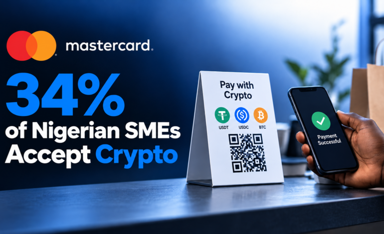 Mastercard Survey Finds 34% of Nigerian SMEs Accept Crypto